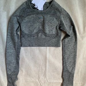 Gymshark Vital Seamless Long Sleeve Crop Top